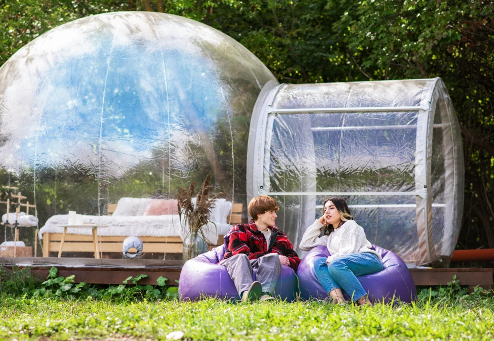 lawn bubble tent