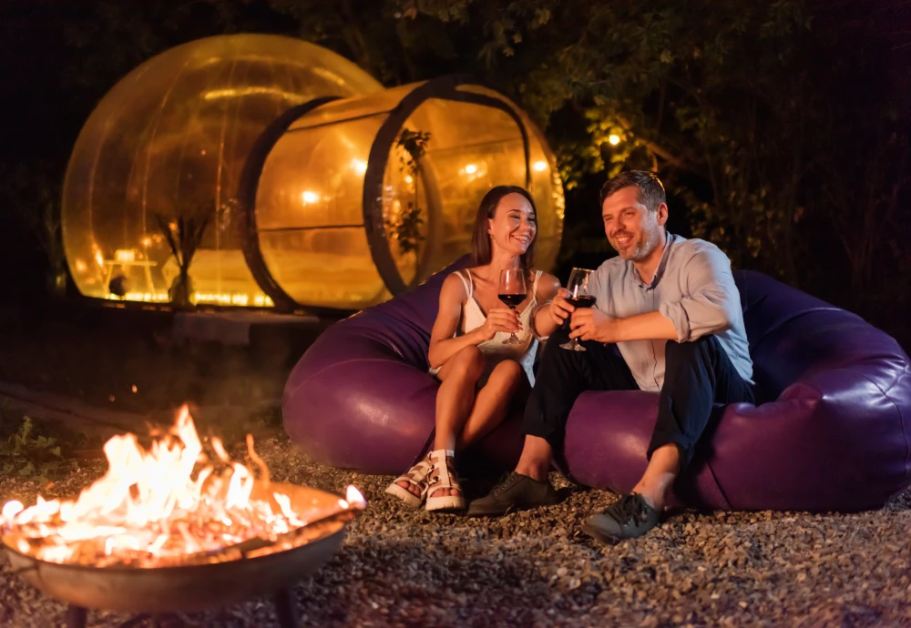 lawn bubble tent