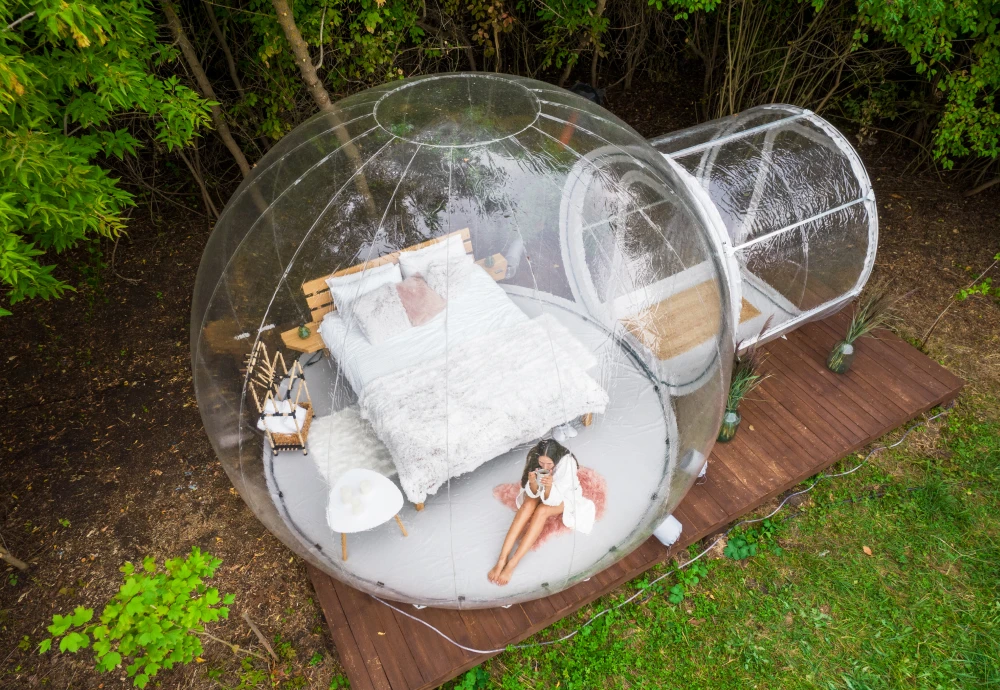 bubble tent pop up