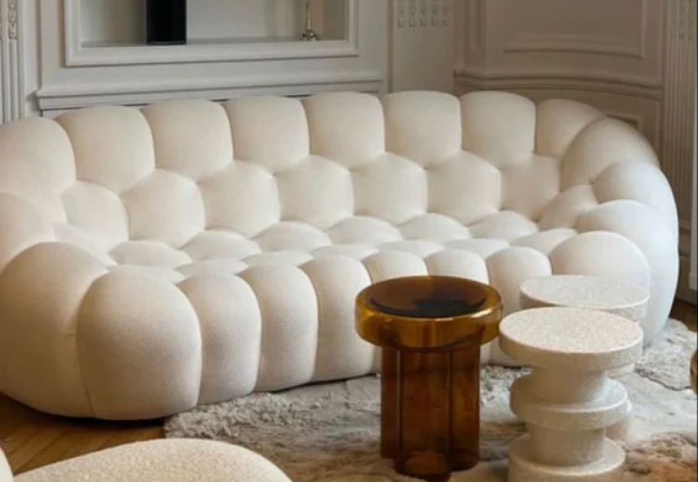 bubble 2 curved sofa