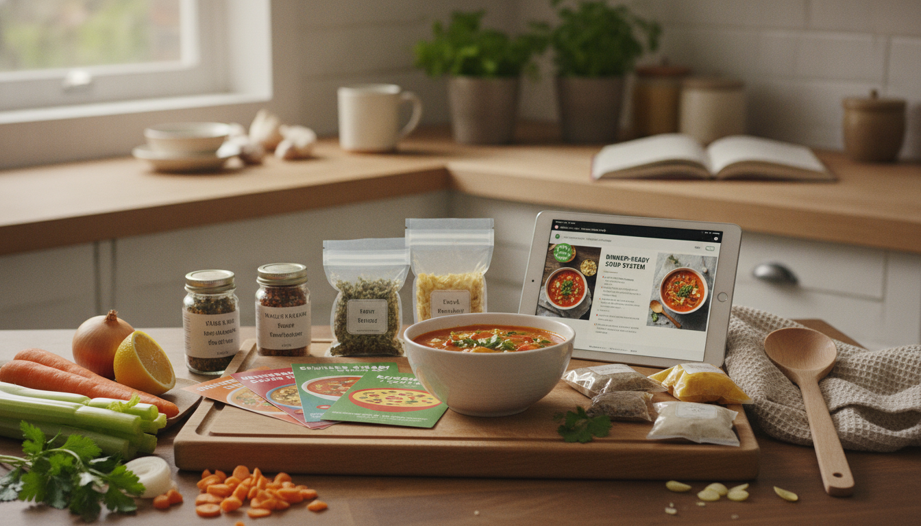 Dinner-Ready Soup System: Cozy 30-Minute Routine
