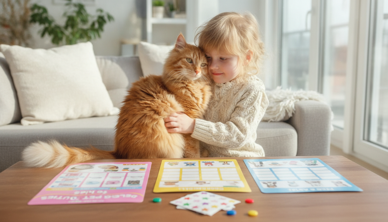 Kids Pet Chores Made Easy: A Clear Care System