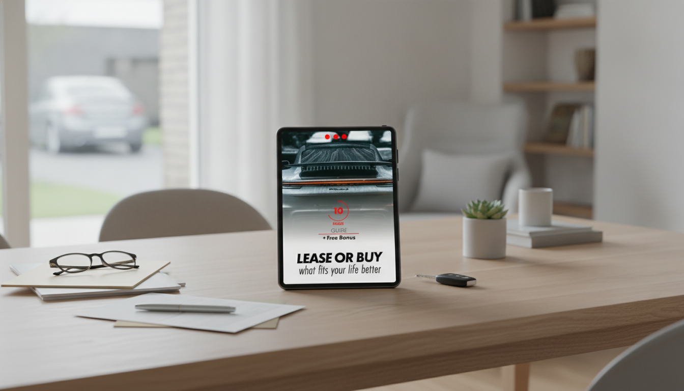 Lease vs Buy a Car: Pick the Right Option for You
